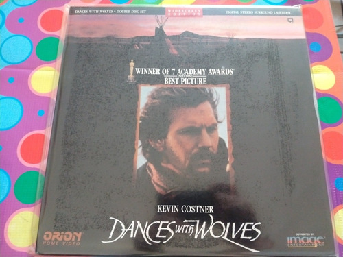 Dances With Wolves Laserdisc Kevin Costner Z