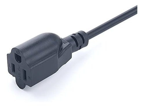 Cable Adaptador Iec Us Nema Dama Corto Divisor Tipo Pie