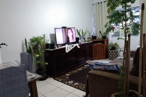 Imagem 5 de 14 de Apartamento Em Santos Lado Praia 2km Da