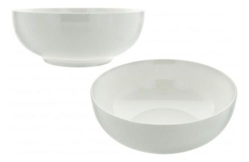 Bowl Cerámica - Liso Cocina Recipiente - 20 Cm X 8,5 Cm