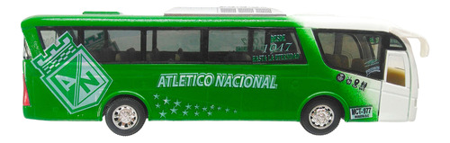Bus Atletico Nacional Metalico A Escala Con Retroimpulso