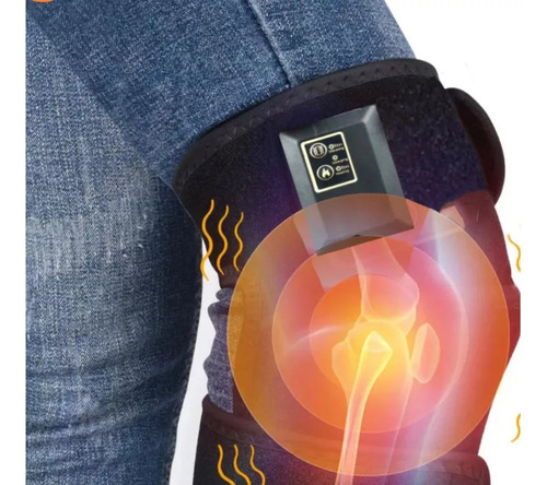 Rodillera Térmica Masajeadora Recargable Usb Massage Knee