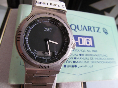 Citizen 8960 Ana Digi Raro Com Manual
