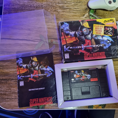 Snes Super Nintendo Killer Instinct En Caja 