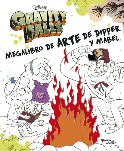 Megalibro De Arte De Dipper Y Mabel- Gravity Falls( Nuevos)