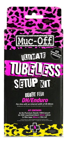 Muc-off - Kit De Configuracion Sin Camara Definitivo, Dh/tra