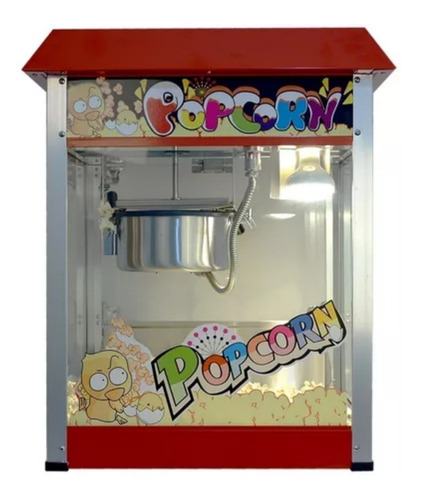Maquina De Pipoca Pipoqueira Profissional Eletrica Popcorn