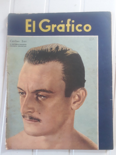 Revista El Grafico N° 1131 Año 1941 Carlos Sos