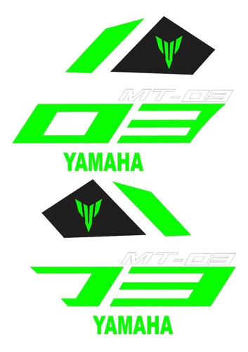 Calcos Para Yamaha Mt 03b