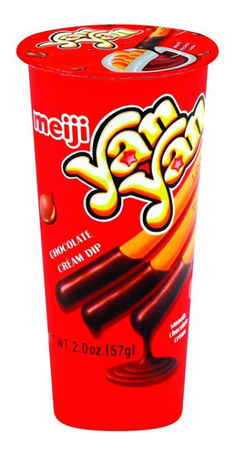 Imagen 1 de 2 de Yan Yan Chocolate, 57g, Meiji
