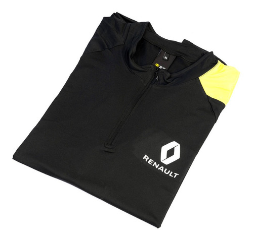 Imagen 5 de 9 de Chomba Rs Manga Amarilla T:xl Boutique Renault