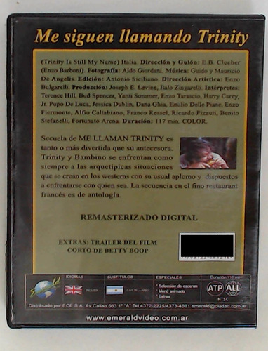 Me Siguen Llamando Trinity E. B. Clucher Dvd Original Usado (Usado)