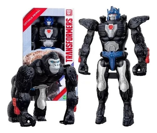 Juguete Transformers Optimus Primal Titan Authentics 9 Pasos