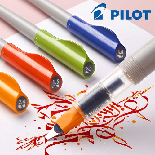Pluma Caligrafica Pilot Lettering Parallel Pen 6 Mm