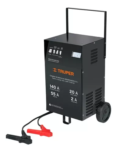 Cargador Baterías Carro 12v Con Arrancador Truper 13028