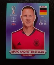 Comprar Figurita Mundial Qatar 2022 Azul Europea Ter Stegen