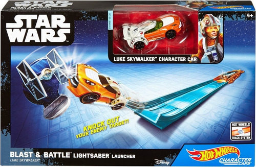 Star Wars Lanzador Blast Y Battle Lightsaber Luke Skywalker