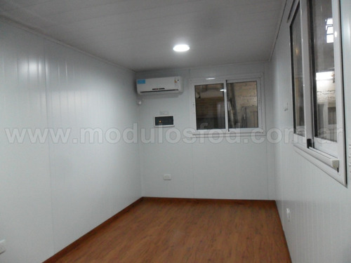 Imagen 5 de 8 de Modulos Habitables Cabaña Simple Movil Container Cap Federal