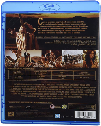 La Biblia La Miniserie Epica Blu Ray Nuevo