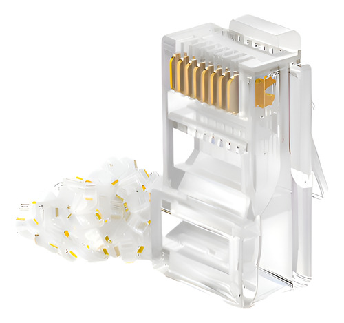 Conector Rj45, Para Cable Utp Set De 1300 Piezas