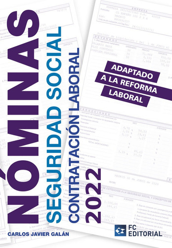 Libro Nominas Seguridad Social Y Contratacion Laboral 202...