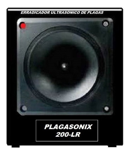 Imagen 1 de 10 de Erradicador Ultrasonico De Ratas Plagasonix 200-lr Ind. Arg.