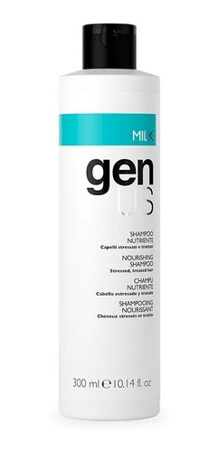 Shampoo Milk Nutritivo Con Extracto De Leche 300ml Gen Us