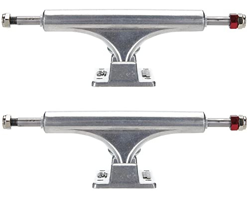 Ace Trucks Mfg Af1 Hollow Polished Skateboard Trucks, 33 (8.