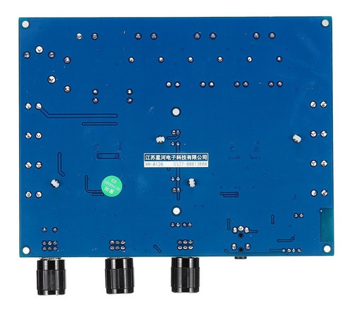 Imagen 8 de 9 de Amplificador 160+160+220w 2.1 - Bt 5.0 + Aux - Tda7498e X 2