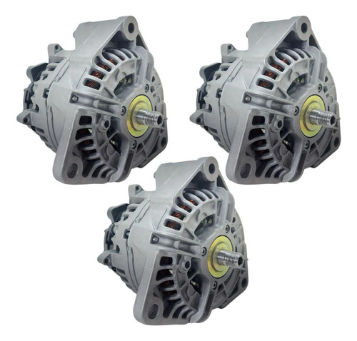 Kit 3 Alternador Caminhão Merceds 120a 12v - Sem Polia