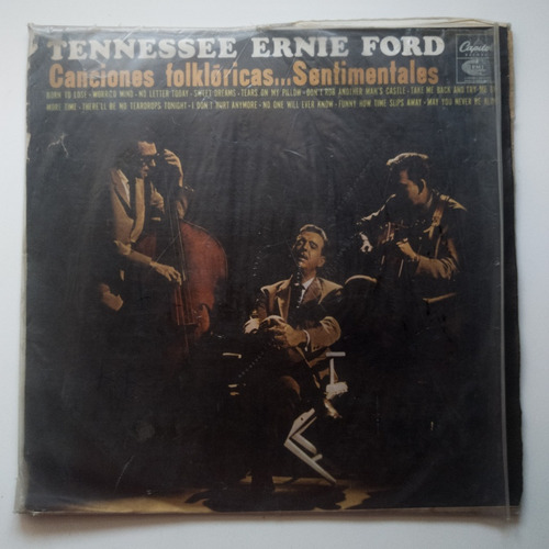 Lp Tennessee Ernie Ford - Canciones Folclóricas J