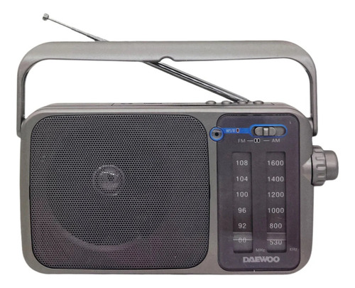 Radio Portátil Bt 2banda Am/fm Usb Negro Daewoo Di-t220