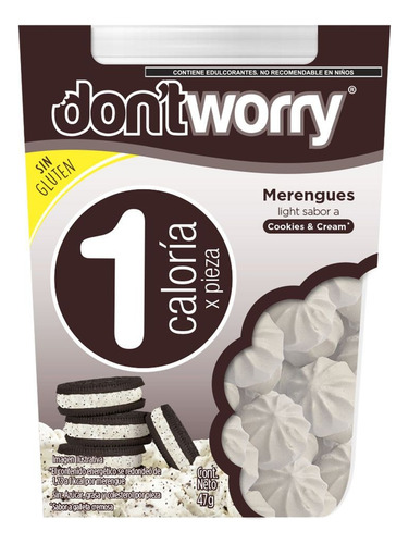 3pz Don't Worry · Merengues Light Cookies And Cream