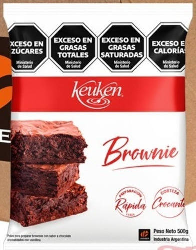 Premezcla Para Preparar Brownies 500 Gr Keuken