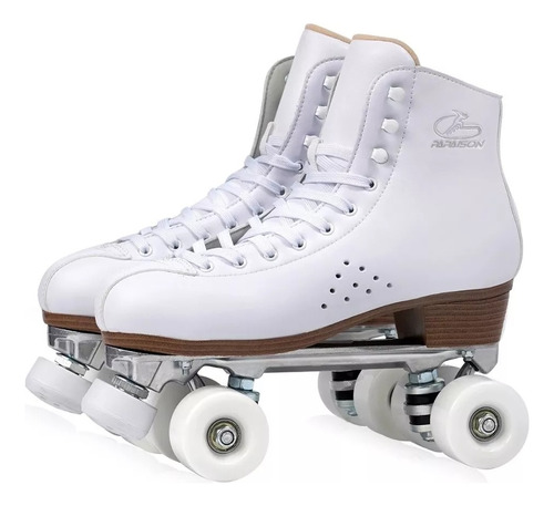 Patines Artistico Quad Profesional Saltos Giros 100% Cuero 