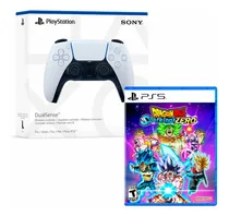 Comprar Mando Dualsense Blanco Ps5 + Dragon Ball Sparking Zero Ps5