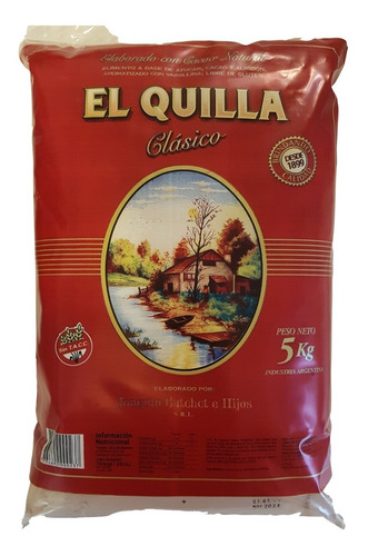 Cacao El Quilla - Bolsa 5kg - Apto Aplv Y Celiacos