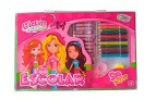 Imagem 2 de 2 de Estojo Maleta Escolar Infantil - C/ 98 Peças - Well Kids