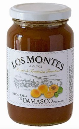 Mermelada De Damascos X450g - Los Montes (6 Unidades)