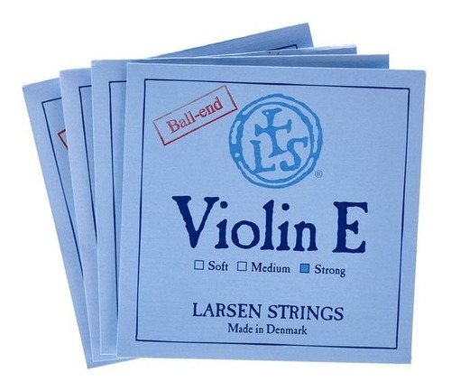 Juego De Cuerdas P. Violín 4/4, Larsen, Hechas En Dinamarca.
