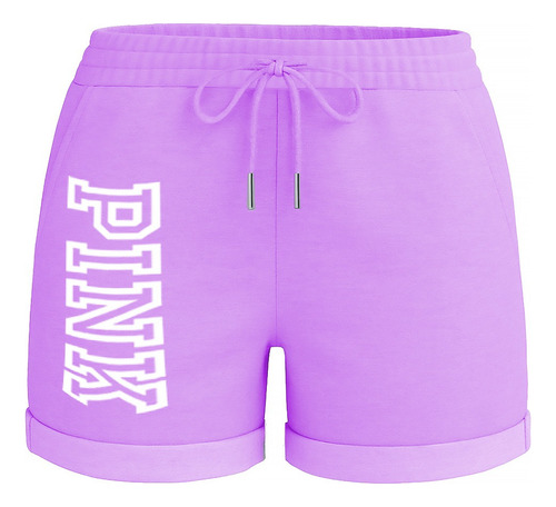 Shorts Mujer Cintura Elástica Cómodos Deportivos Estampados