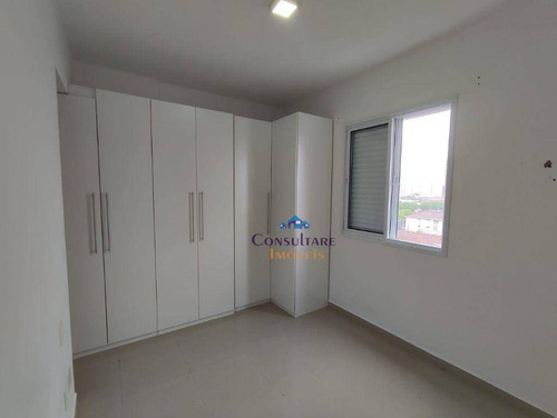 Imagem 21 de 30 de Apartamento Com 2 Dormitórios Para Alugar, 80 M² Por R$ 4.700,00/mês - José Menino - Santos/sp - Ap6630