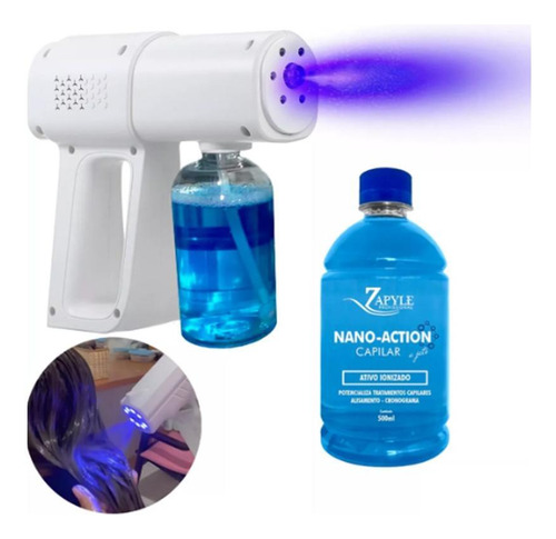 Aparelho Pulverizador Spray K5 Ionizador Com Nano Tecnologia