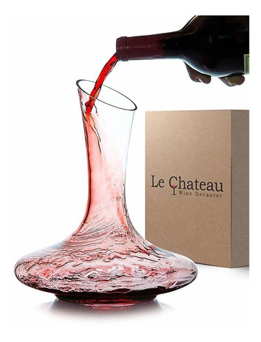 Le Chateau Vino De La Jarra - 100% De Soplado A Mano Cristal