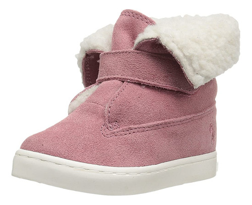 Polo Ralph Lauren Niños Siena Bootie (niño Pequeño) Gamuza R