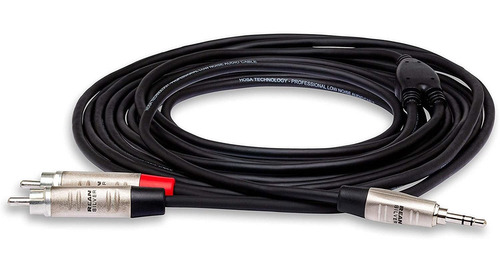 Cable De Trs De 3,5 Mm A Doble Rca Pro, 3 Pies