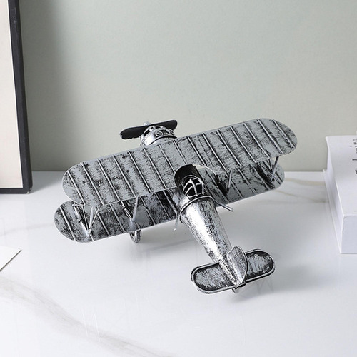 Modelo De Avión, Modelo De Avión Vintage, Accesorios Plata