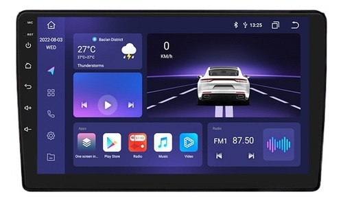 Estreo Carplay 2+32g Para Audi A4 2000-2009