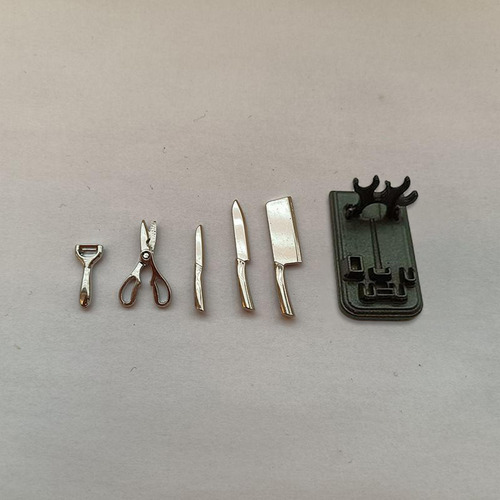 Juego De 6 Herramientas De Cocina En Miniatura, Juguetes De