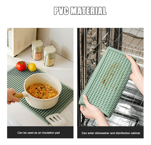 Estera Para Secar Platos Estera De Secado De Silicona Para F